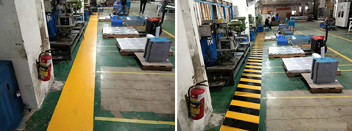 危險區域改善前后對比 危險區域改善前后對比